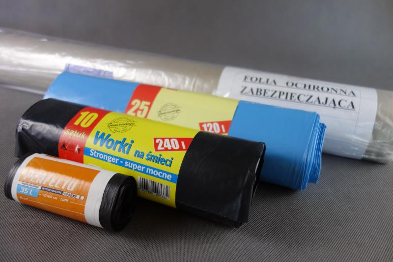 Folia Zabezpieczająca i Worki na Śmieci